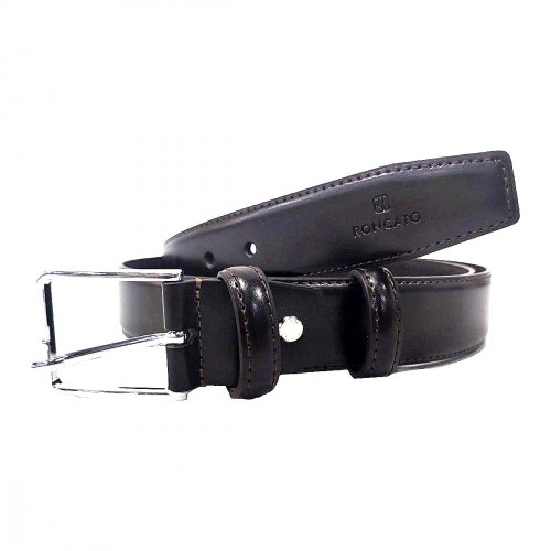 Cintura Uomo Automatica Cintura Uomo KEMISANT Con Chiusura Automatica - Pelle, Larghezza 35 Mm Fibbia Automatica Pelle - Foto 6