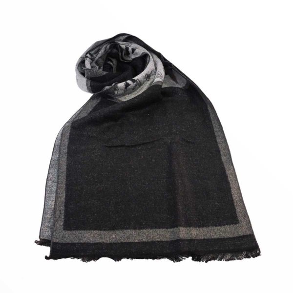 Sciarpa John Richmond UMA23184SC - Nero In Lana E Nylon Per Uomo